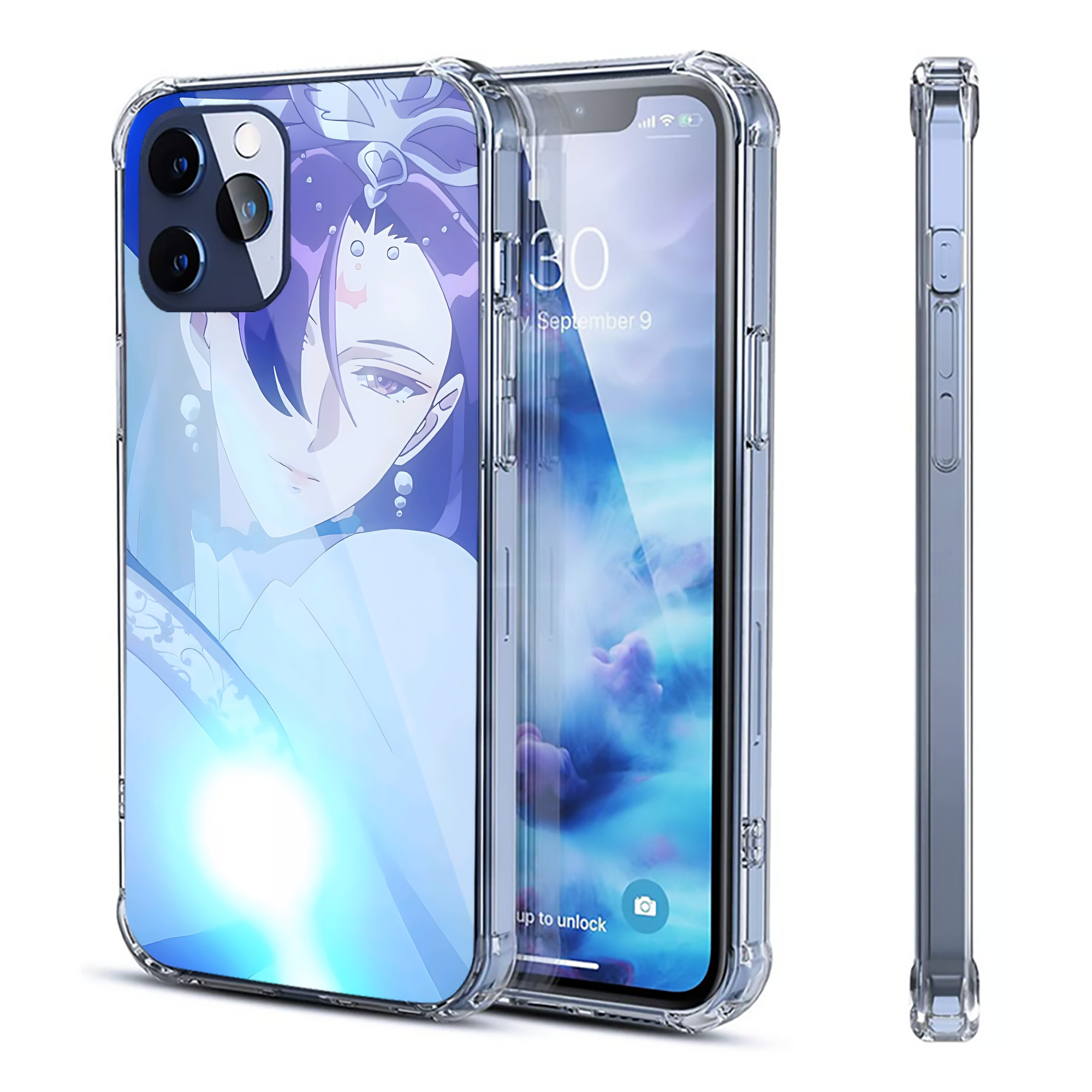 （画像用） 薬屋のひとりごと The Apothecary Diaries 【iPhone 12シリーズ対応】透明スマホケース（クリアソフトケース）